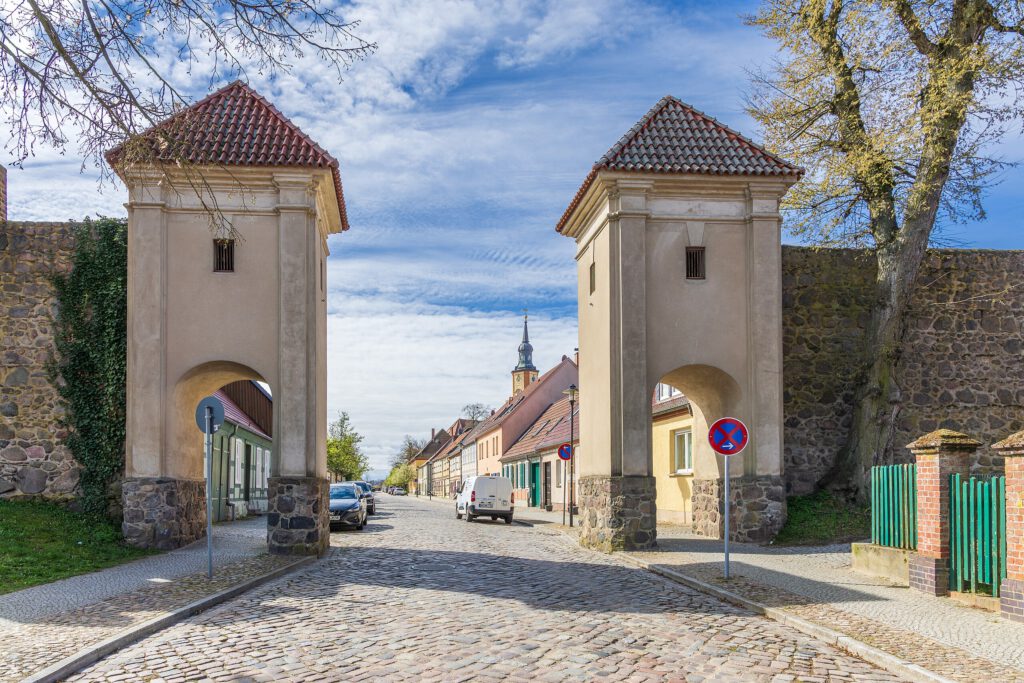 Das Eichwerder Tor von Templin. Ein erhaltenes Stadttor.